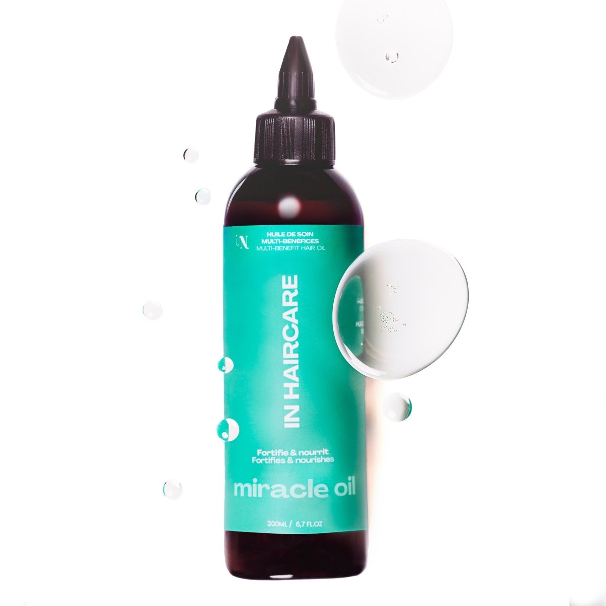 Huile de Soin Fortifiante - Carapate et Menthe Poivrée - 200ml - In Haircare