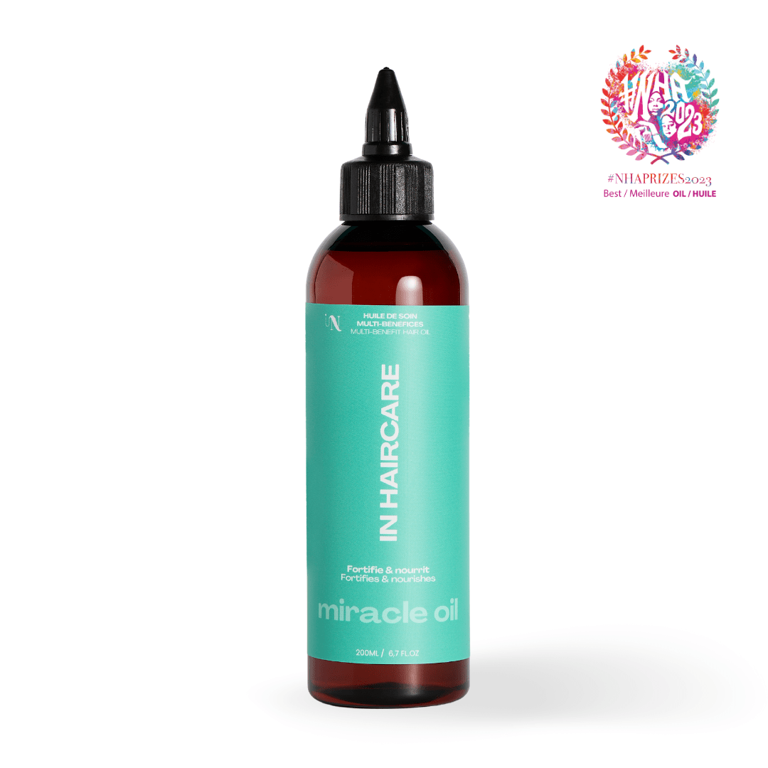 Huile de Soin Fortifiante - Carapate et Menthe Poivrée - 200ml - In Haircare