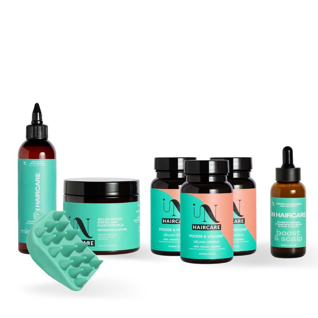 Routine complète Pousse "In & Out" - 3 mois - In Haircare