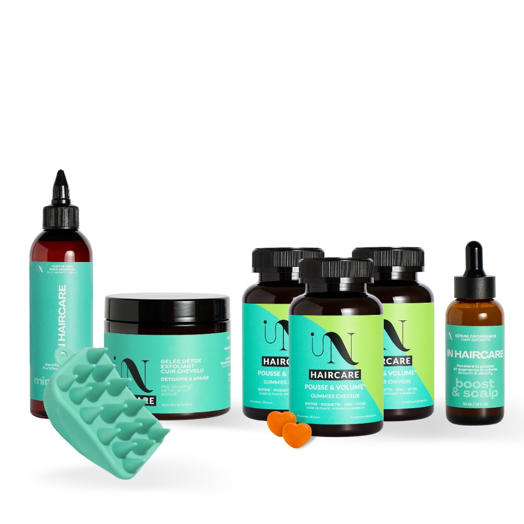 Routine complète Pousse "In & Out" - 3 mois - In Haircare