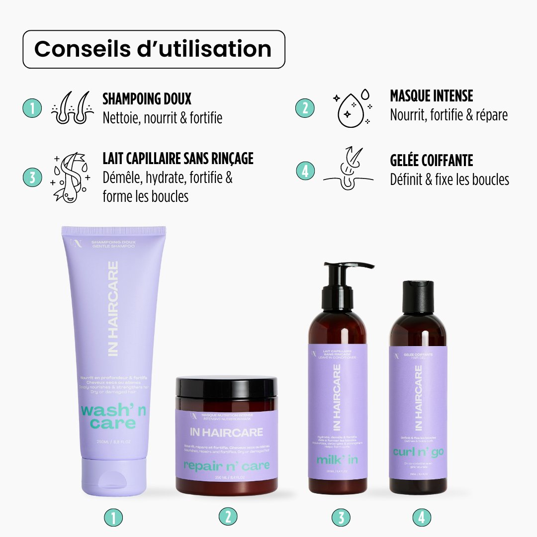 Routine essentiels nutrition & fortification - In Haircare