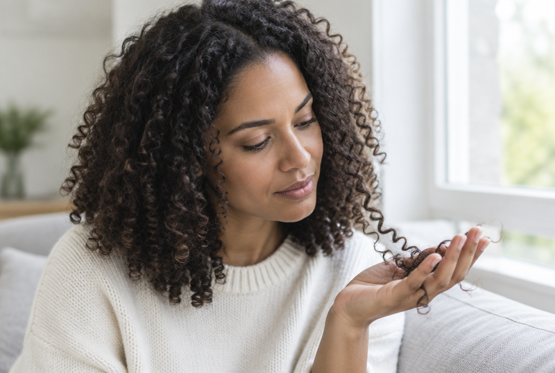 Chute de cheveux femme : pourquoi et que faire ?