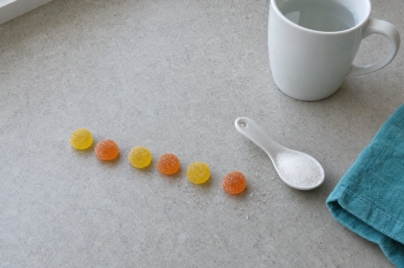 Gummies cheveux : combien de sucre dans une cure ?