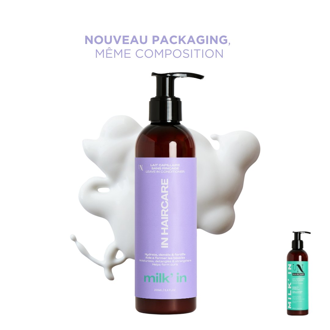 Leave - in : Milk’ In - définit les boucles, hydrate et fortifie - 250ml - In Haircare