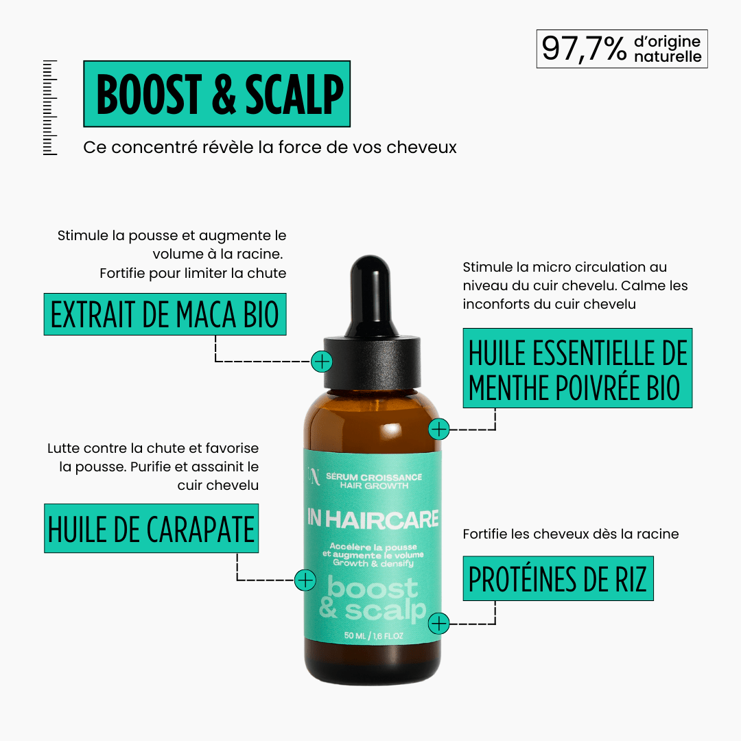 Sérum Boost &amp; Scalp - 50ml - In Haircare