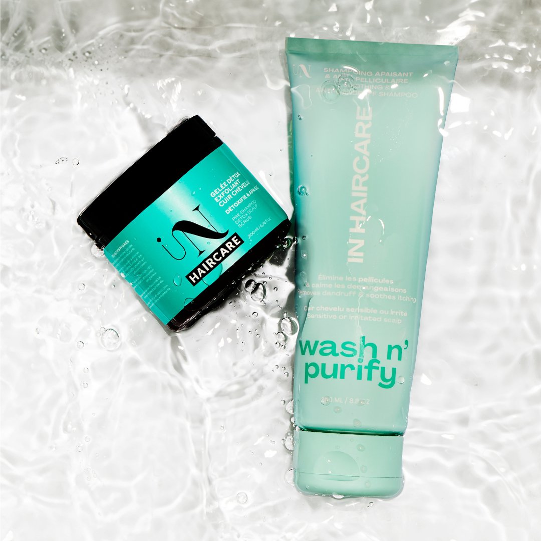 Shampoing apaisant : Wash n&