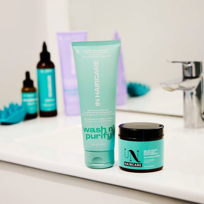 Shampoing apaisant : Wash n&