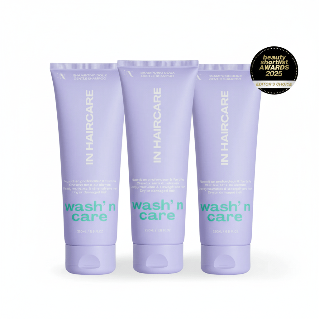 Gentle shampoo: Wash n&.